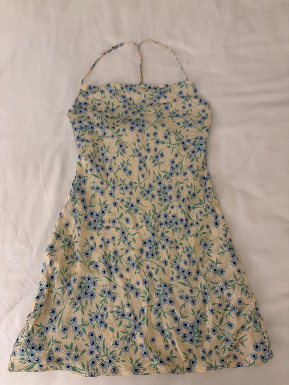 Zara printed cowl neck dress - Picture 6 of 7